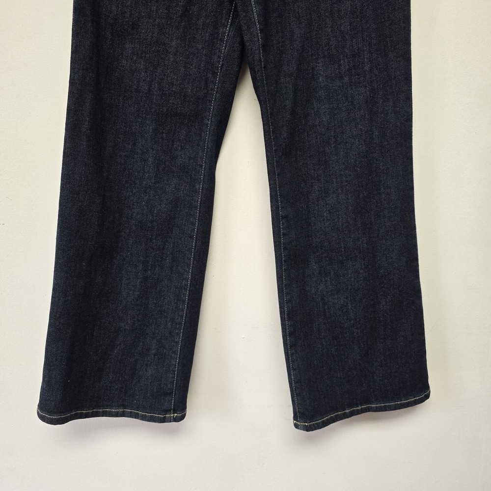 Judy Blue 9/29 Jeans Dark Denim High Waist Straight Flare Leg Western Bohemian - Picture 5 of 11